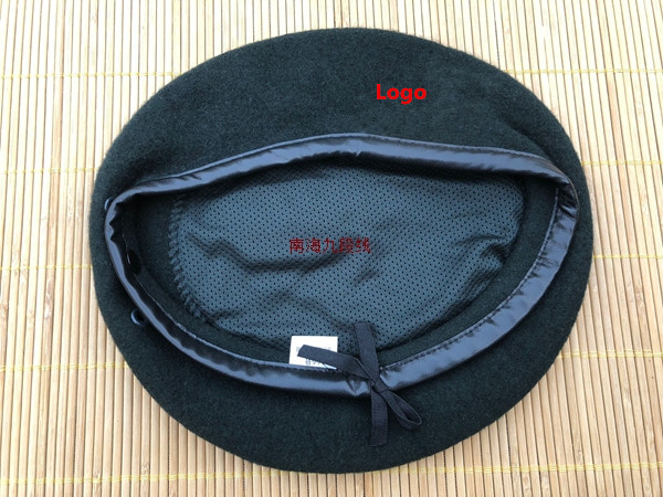 Inventory Genuine Ink Green Fire Berets Wool Berehat Art Performance Photography Berets