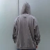 Nỗi sợ hãi nặng nề của Chúa mùa 6 Dòng chính FOG God Grey Zipper Zipper Áo hoodie High Street Loose Jacket - Cao bồi