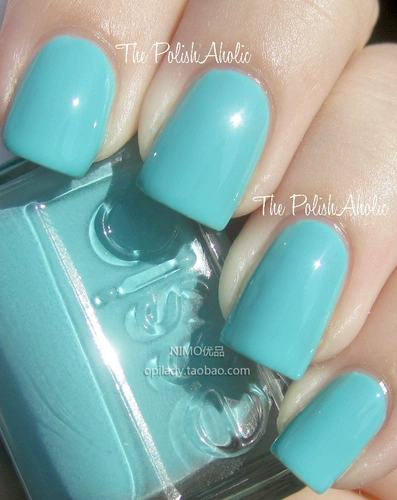 Свежий мятный зеленый лак для ногтей, США, популярно в интернете