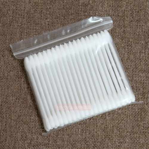 Ватные палочки, жидкость для снятия лака, лак для ногтей, гигиеническая база под макияж для маникюра