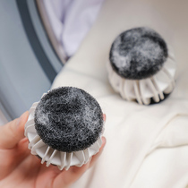 The sticky hair artifact inside the drum washing machine is the laundry ball which removes contamination and prevents winding. Magic cleaning ball filter removes hair and absorbs hair.