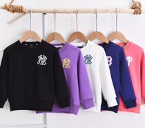 2021 autumn and winter children plus velvet planet sweatshirt small children sheep fetal fleece printed sweater thick warm coat