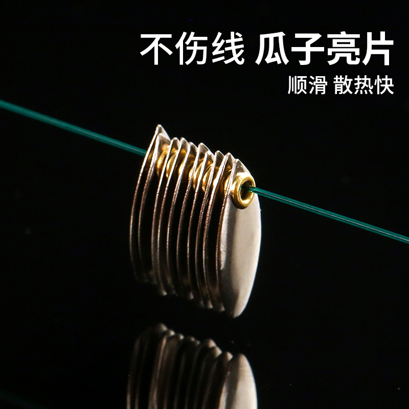 Non-injury line sub-melon shiny sequined booster suit plus purchase bulk drop road subbait horse mouth teething white strip hook