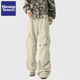 Wassup Tenet Workwear Belt New Straight-Leg Pants Men's Autumn Couple Loose Retro Casual Long Pants
