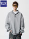 Wassup Tenet American-Style Heavyweight Button-Up Hooded Sweatshirt for Men, Spring and Autumn Trendy Brand Couple's Loose Casual Jacket