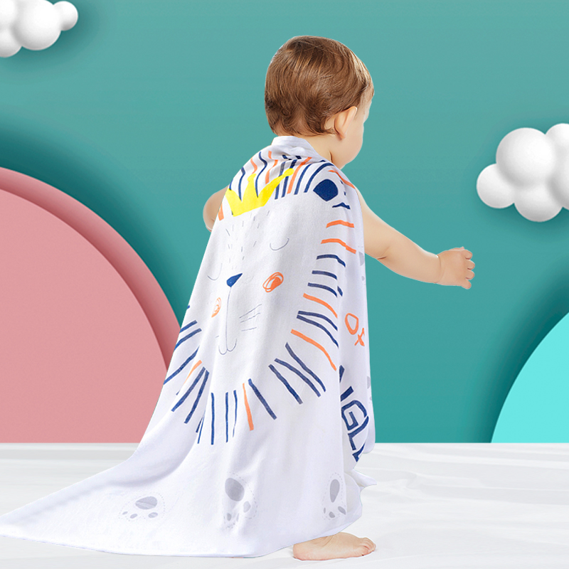Bamboo fiber cover blanket Baby small quilt Summer slim gauze cover towels Newborn Baby Ice Silk Children Air Conditioning Cover Quilt