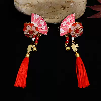 Girls Hanfu hair Children costume dress girl antique jewelry chao xian hairclip baby Chinese style card