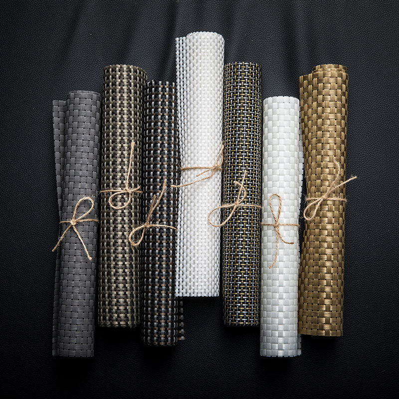 Instant PVC waterproof placemat table mat insulation pad Nordic bowl mat anti-scalding table cloth coaster home dining plate mat