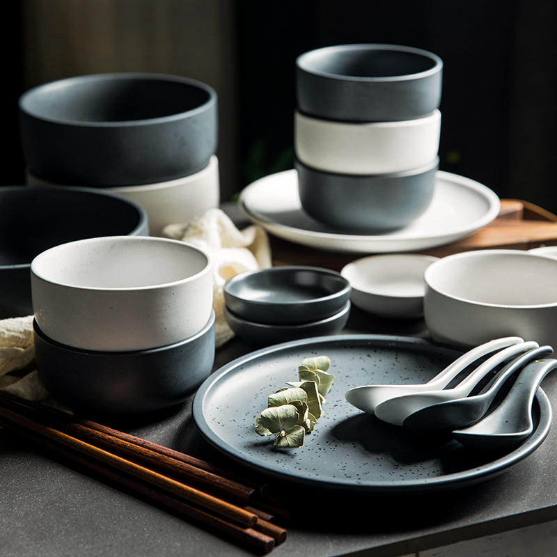 Home Creative Minima Eu Style Bowls Net Red Single Foam Noodles Bowl Soup Bowl of Ceramic Bowl Salad Bowl of Bowl Meal Bowl bowl Bowl Large Bowl