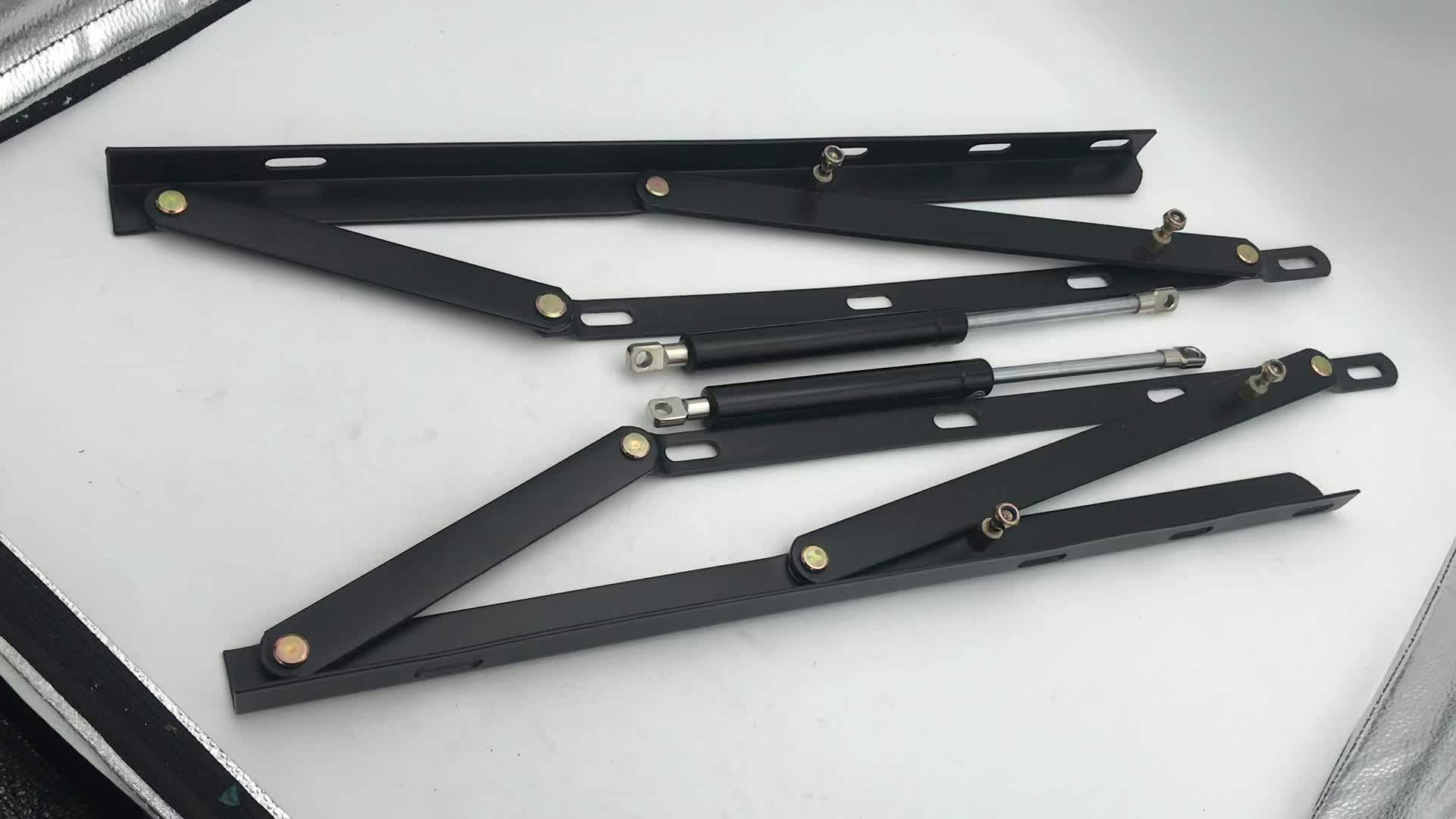 Bed Frame Fittings Pneumatic Hydraulic Storage Wall Bed Lift Up