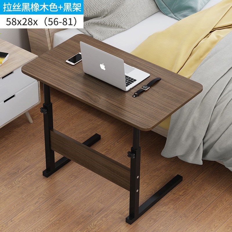 Lifting Table Simple Laptop Table Portable Table laptop desk (1627207:5388870043:sort by color:Black oak 58*28 liter freely multi -layer)