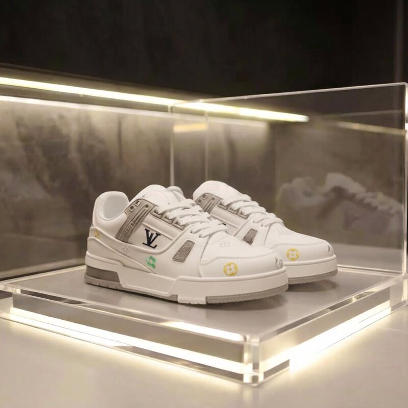Lujia Spring and Summer Men's American-Style High-End Design Classic Sneakers Made by Putian Brand, Original Casual Sneakers
