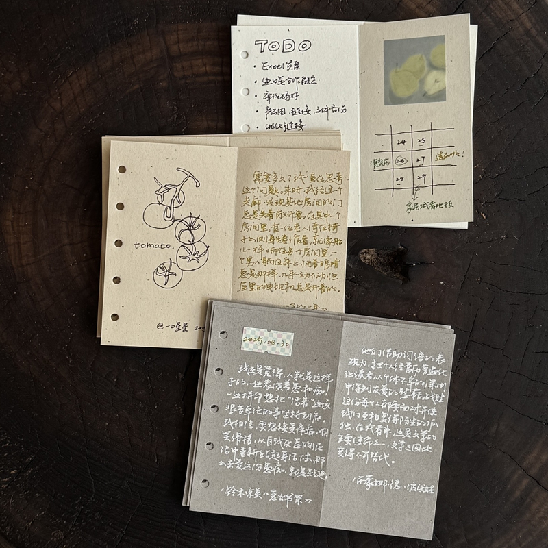 Milk Tea Paper 80% off Pages, Milk Tea Special Paper Journal 80% off Refill Pages 120g