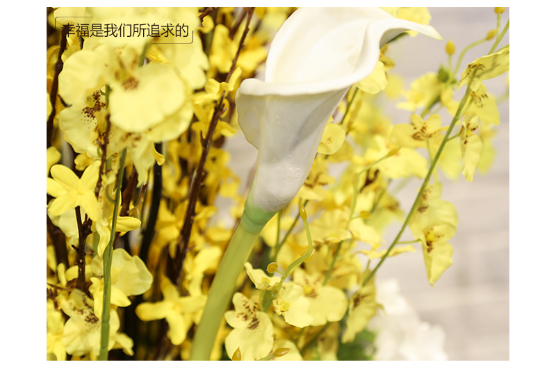 Jingdezhen ceramic vase of large hotel lobby decoration floral stores the lobby between example flower receptacle