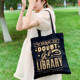 outofprint ປື້ມປົກຫຸ້ມຂອງວັດທະນະທໍາແລະສ້າງສັນຖົງຜ້າໃບ niche niche versatile ຄວາມອາດສາມາດຂະຫນາດໃຫຍ່ commuting ກັບຫ້ອງຮຽນ portable shoulder canvas bag
