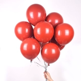 Интернет-знаменитости, рубиново-красный макарон, день рождения, вечеринка, воздушный шар, романтическая свадьба, украшение комнаты и макет, принадлежности