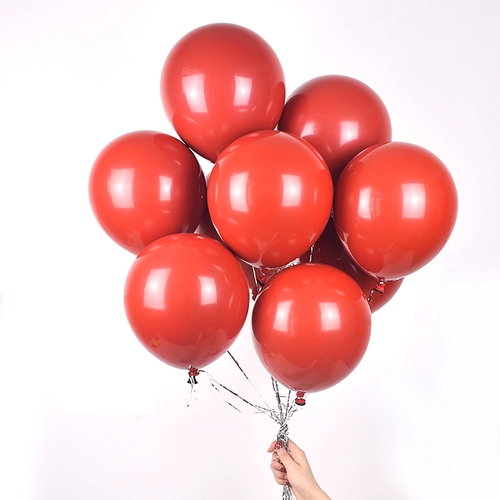 Интернет-знаменитости, рубиново-красный макарон, день рождения, вечеринка, воздушный шар, романтическая свадьба, украшение комнаты и макет, принадлежности