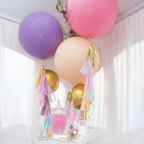 18-inch thickened large round wedding confession photo props children's birthday decoration superatmosphere balloon