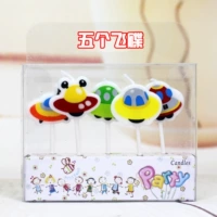 Летающая блюдца свеча