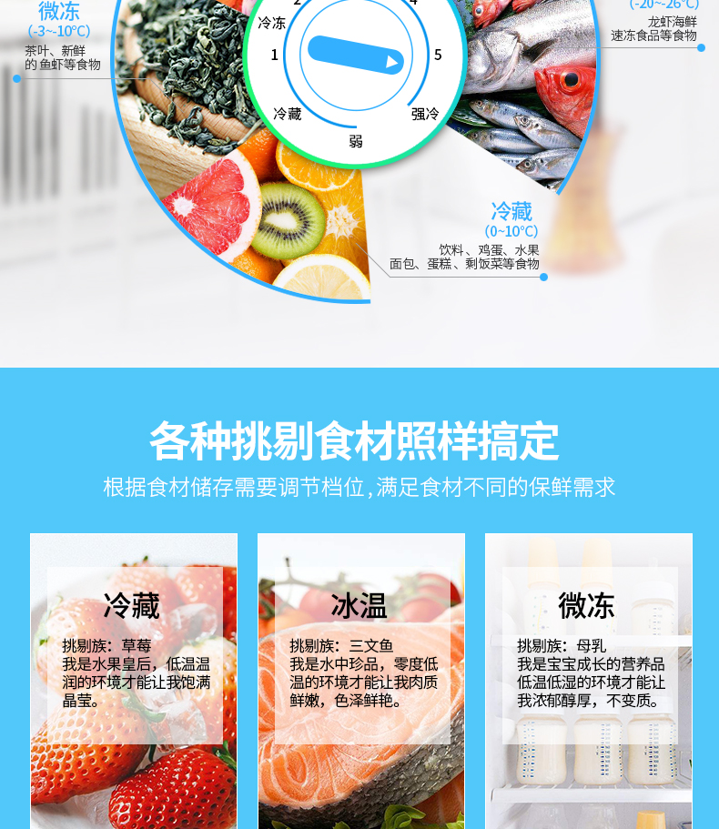 Tủ đông lạnh ngang SNOWSEA / Xiangxuehai BC / BD-368JD - Tủ đông tủ bia hơi
