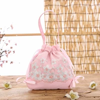 Розовый лепедный пакет Big Lotus Sucking Flowers