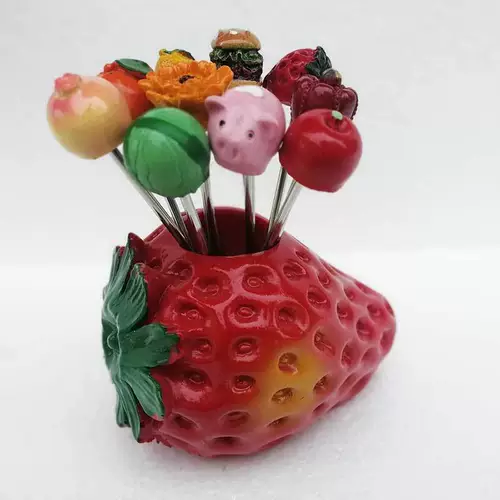 Мультяшная корейская вилка из нержавеющей стали, детский комплект, Южная Корея