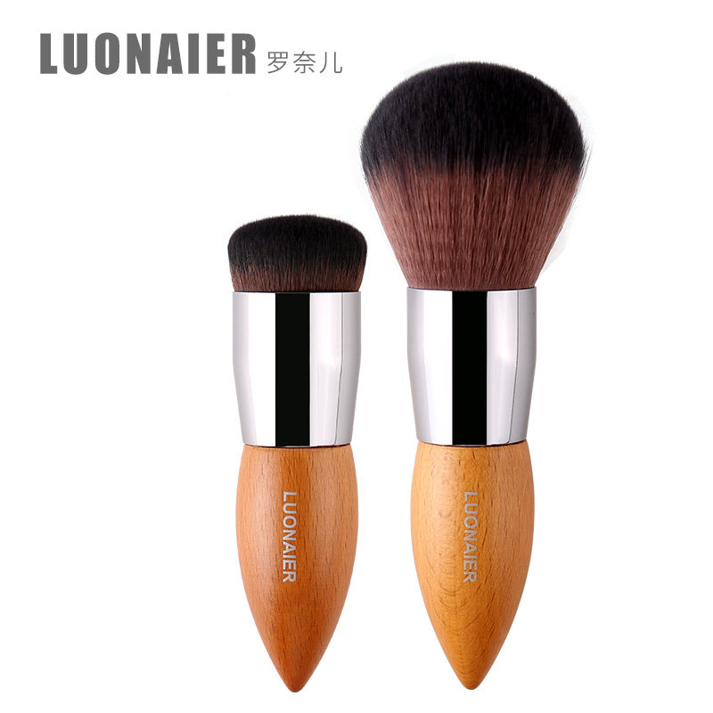 Ronet Beech Wood Fat Mound Large Bulk Powder Brush Powder Bottom Brushed Powder Base Liquid Brush BB Cream Isolated Makeup Brush Full Face Makeup