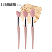 Pink Girl Hearts Bevelled Blush brushed glossy brushed Cosmetic Brush side Shadow brushed powder Brush Powder No taint Smell Makeup Brush