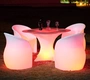 Led mận bàn ghế ánh sáng đồ nội thất tiệc ngoài trời ánh sáng bàn ăn khách sạn cao cấp câu lạc bộ giải trí chỗ ngồi - Giải trí / Bar / KTV ghế bar cao