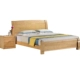 Ash giường 1,8 m 1,5 mới của Trung Quốc trắng óc chó rắn ngăn kéo gỗ hộp lưu trữ áp lực cao giường đôi - Giường