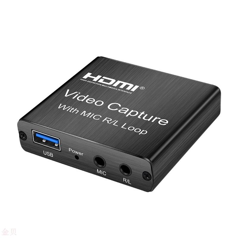 HDMI high-definition film collection card 4K USB exploit card game live feeder OBS live recording box 1080p