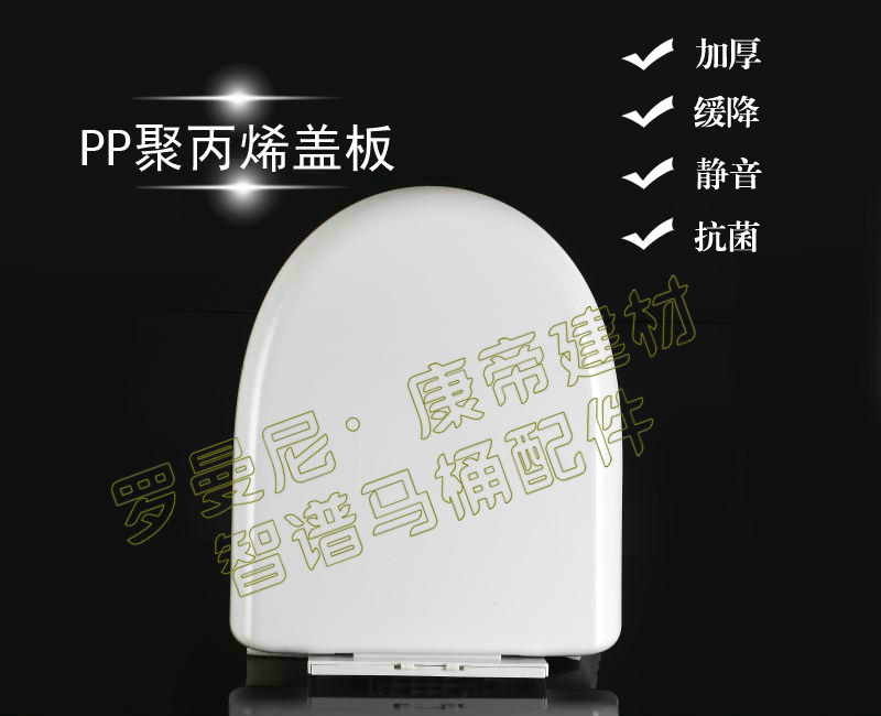 Toilet cover adapted to Karl Cated CACED old toilet plate U PP sitting toilet plate