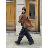 Матовая сумка через плечо, премиум класс