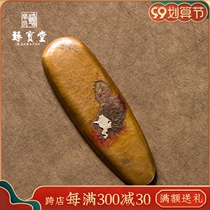 Zhenbaotang tea Lotus pure handmade silver tea tea tea ceremony spare parts copper tea shovel