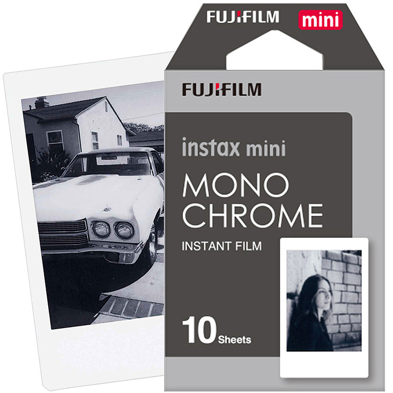 Fujifilm Fuji Polaroid giấy ảnh Mini retro văn học đen và trắng phim phim chỉnh sửa vật 10 - Phụ kiện máy quay phim fujifilm instax mini 70