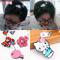 Juvenile Perrin Miao Miao same hairclip children cartoon spring clip girl stereo clip hairpin Princess headdress