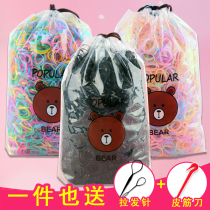 Disposable rubber band Hairband children do not hurt hair baby tie small pull small small thick girl head rope hair rope