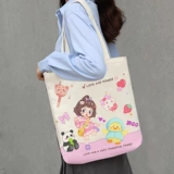 Шоппер, вместительная и большая сумка на одно плечо, коллекция 2023, подходит для студента, делается под заказ