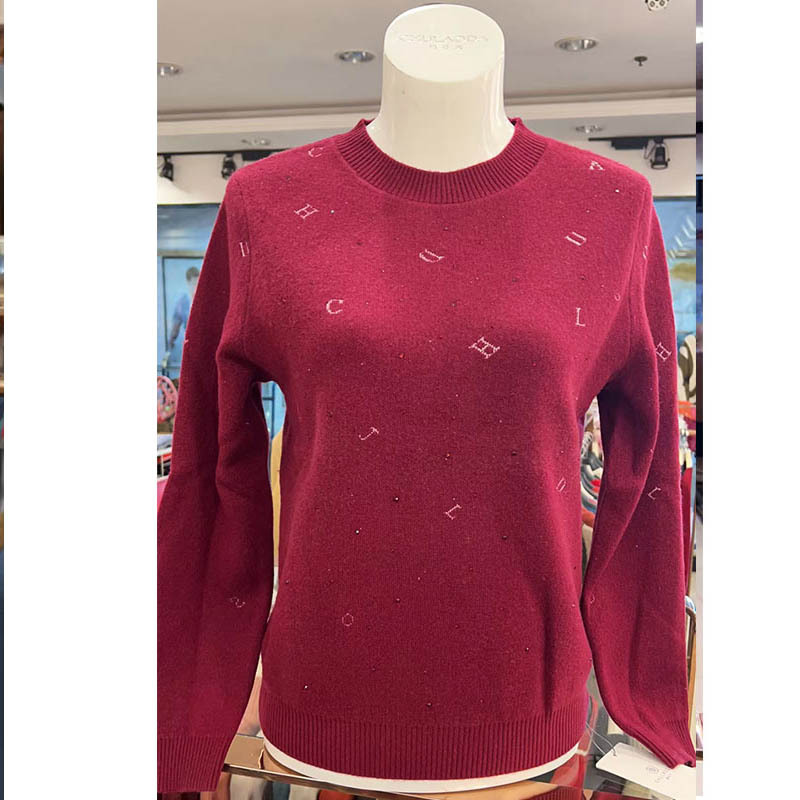 Chu Laoda 21707 Genuine Autumn and Winter Women's Wool Sweater, Fashionable Mom-Style Top, Special Price, Great Value Chu Laoda 21707 Genuine Autumn and Winter Women's Wool Sweater, Fashionable Mom-Style Top, Special Price, Great Value