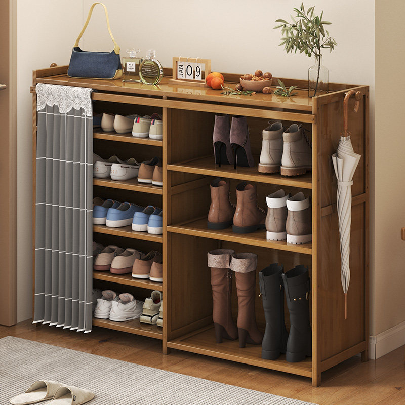 Dust-proof shoe holder Domestic doorway multilayer entrance shoe cabinet available with boots for rental room 2023 Burst Containing deviner-Taobao