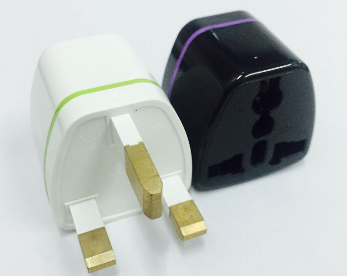 English Gauge Conversion Plug Hong Kong Conversion Head Full Copper British Gauge Converter Hong Kong Travel Wiring Plug Conversion Socket