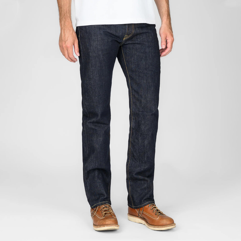 Iron Heart 666S-21 Heavy-Duty 21oz Selvedge Slim Straight-Leg Pants Indigo In-Stock in China Iron Heart 666S-21 Heavy-Duty 21oz Selvedge Slim Straight-Leg Pants Indigo In-Stock in China