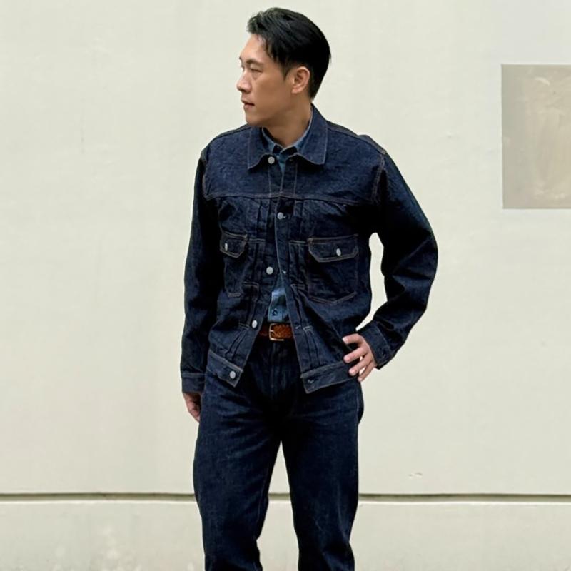 Full Count Japanese-Made Fukang 2102W Zimbabwe Cotton 13.7oz Second-Generation Original Color Denim Jacket Full Count Japanese-Made Fukang 2102W Zimbabwe Cotton 13.7oz Second-Generation Original Color Denim Jacket