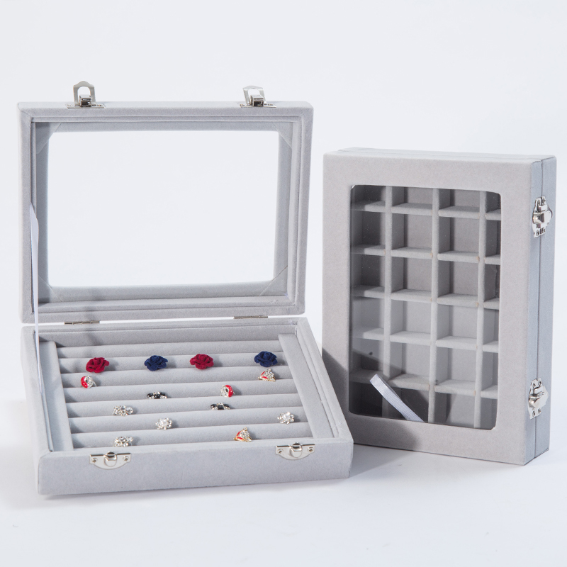 Small number Jewelry Containing Box Ornament Ear earrings Containing Box Eardrop Earrings Finishing Jewelry Box