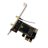 NGFF M2 до PCIE Двойной частотной гигабитной беспроводной сетевой карты/плата 7260 AX210 AX200 WiFi6