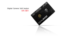 Korea Gariz] Gritz camera shutter button sticker A1 sticker button gold and silver two colors SB1