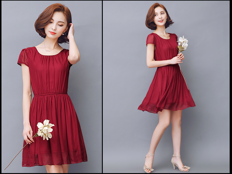 Robe femme en De la soie - Ref 3327554 Image 34