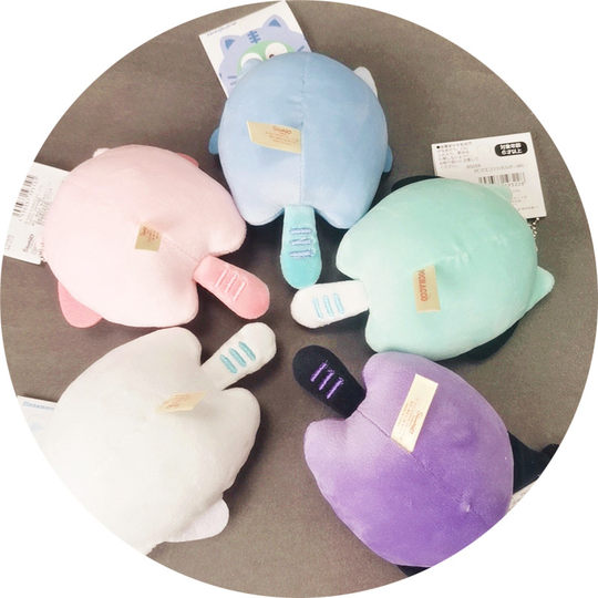 Die süße Melodie im Jahr des Tigers verwandelt sich in ein cooles Lemi-Fischmonster, das sich in einen Tigerpuppen-Plüschtierpuppen-Rucksackanhänger verwandelt