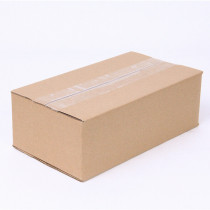 Half high Box Flat carton shoe box Express carton short cardboard box express packing wholesale three layer half height box