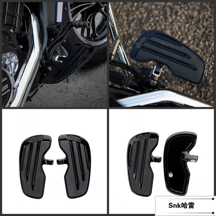 Suitable for Indian scout modified driver's big pedal Bobber uses the driver's large-area rest pedal